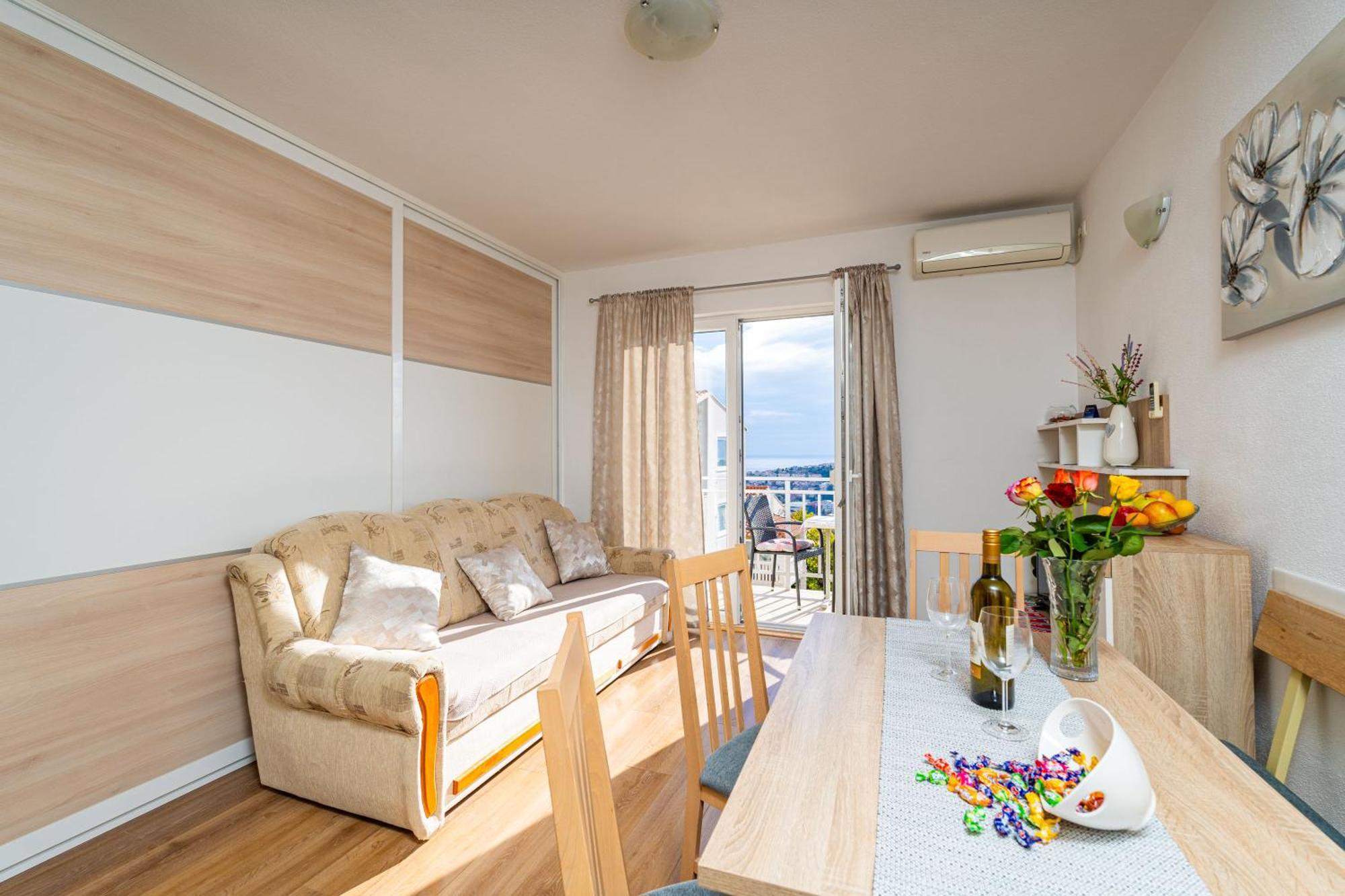 Sea View Apartment Nuncijata Дубровник Екстериор снимка