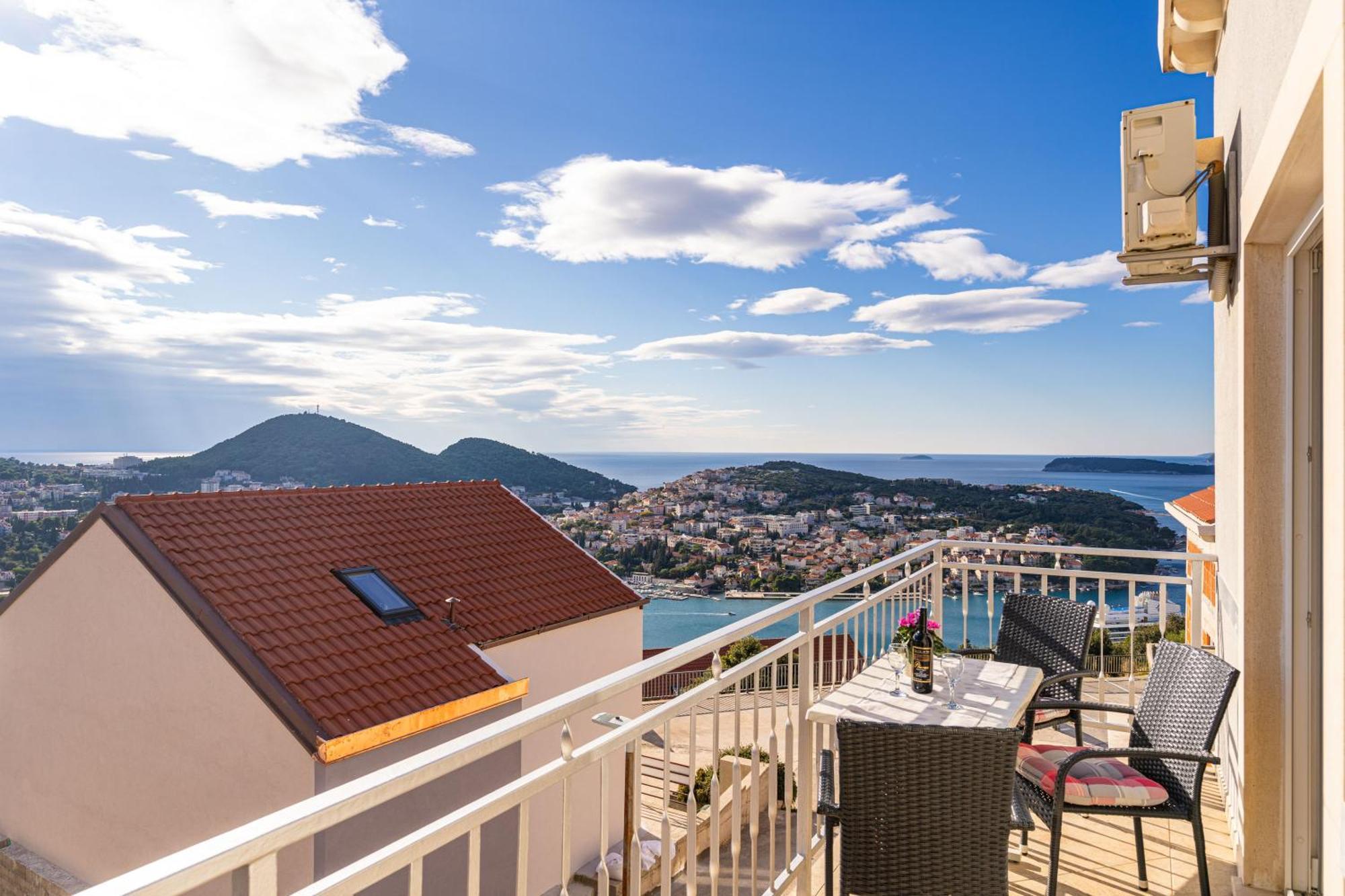 Sea View Apartment Nuncijata Дубровник Екстериор снимка