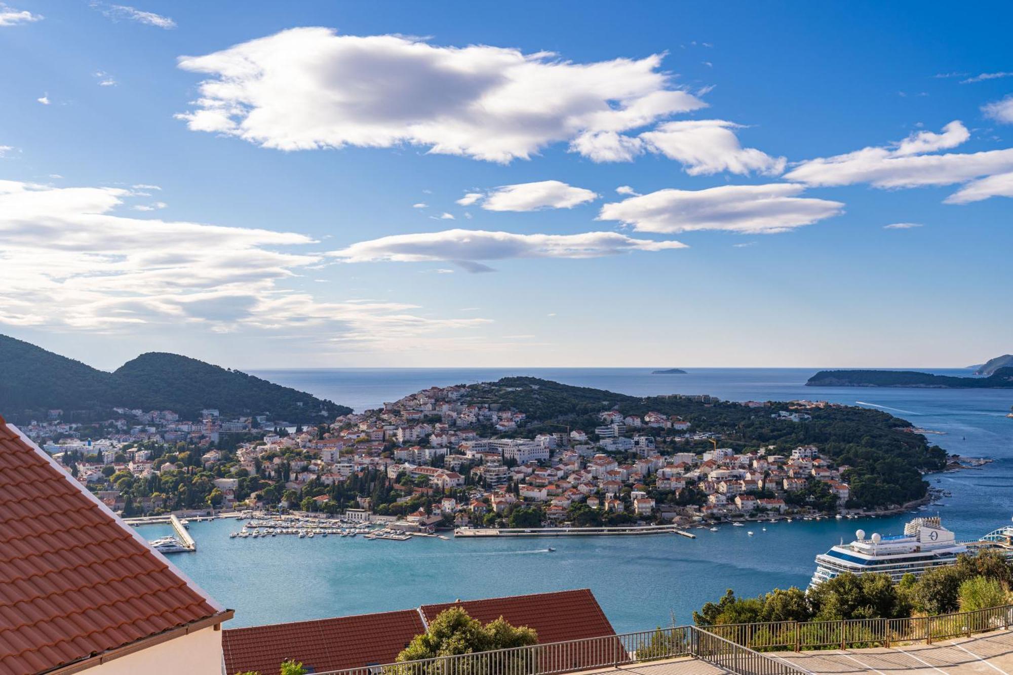 Sea View Apartment Nuncijata Дубровник Екстериор снимка